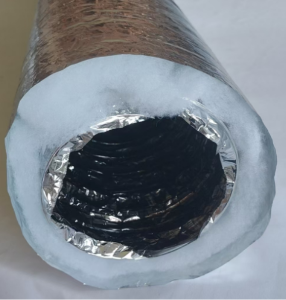 白色聚酯棉保温软管